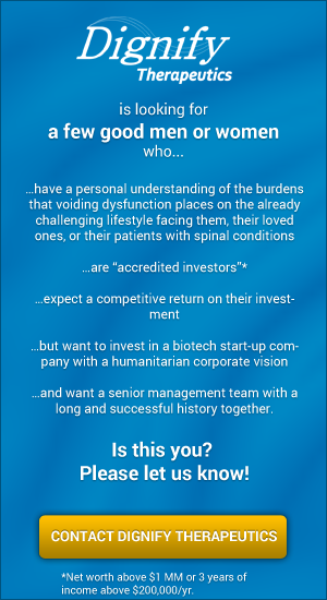 Dignify Therapeutics is looking for accredited investors who expect a competitive return on their investment and want to invest in a biotech startup with a humanitarian corporate vision.